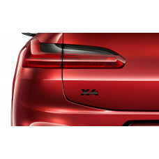 BMW Напис Х4 чорний