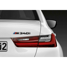 BMW Надпис чорний (M340I) зад.