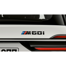 BMW Напис M60i чорний
