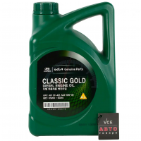 05200-00410 Kia/Hyundai/MOBIS Олива моторна 10W30 Classic Gold Diesel 4л