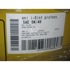 103510 Eni Олива моторна ENI I-Sint professIonal 5W-40 (Бочка 205л)