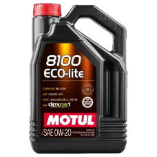 109676 MOTUL Олія 0W20 ECO-lite SAE 8100 (5L) GM dexos1 (104983)-(101526-108536)