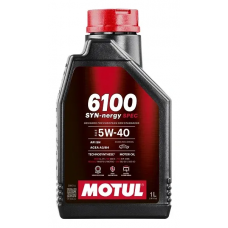 112925 MOTUL Масло моторне синт motul 6100 syn-nergy spec 5w-40 sn a3-b4, 1л