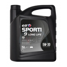 214251 ELF Моторна олива SPORTI 9 LONG LIFE 5W30 5л 214251 ELF Моторна олива SPORTI 9 LONG LIFE 5W30 5л