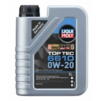 21660 LIQUI MOLY Моторне масло toptec 6610 (1l) 0w20, api sp, acea c5, dexos d, ford m2c952 a1, jaguar 03.5006, land rover 03.5006, mb 229.71, opel ov0401547