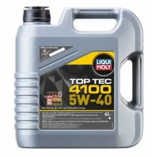 2195 LIQUI MOLY Олива 5W-40 TOPTEC 4100 4л