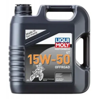 3058 LIQUI MOLY Олія для чотиритактних двигунів OFF ROAD 15W50 4л, API SL JASO MA-2 Напівсинтетична