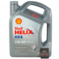 512780 SHELL Моторна олива Helix HX8 Synthetic 5W-40 (SN/CF, A3/B4, MB229.3) 5л