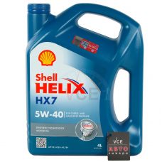 550053770 SHELL Моторна олива Helix HX7 5W-40 (SN/CF A3/B4) 4л 550053770 SHELL Моторна олива Helix HX7 5W-40 (SN/CF A3/B4) 4л