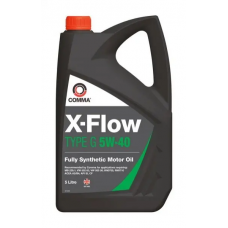 XFLOWG5W40SYNT5L COMMA Олива моторна X-Flow Type G 5W-40 5л XFLOWG5W40SYNT5L COMMA Олива моторна X-Flow Type G 5W-40 5л