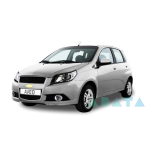 AVEO / KALOS Наклонная задняя часть (T250, T255)