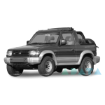 PAJERO I Canvas Top (L04_G)