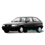 ASTRA F Наклонная задняя часть (T92)