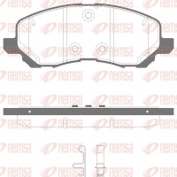 0804.41 REMSA Комплект гальмівних колодок дисковий гальм