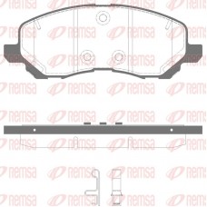 0804.41 REMSA Комплект гальмівних колодок дисковий гальм