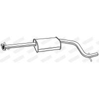 22261 WALKER Середній глушник вихлопних газів