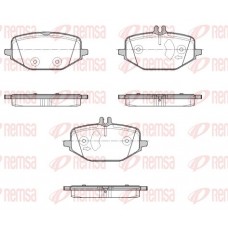 1855.00 REMSA Комплект гальмівних колодок дисковий гальм