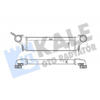 344845 KALE OTO RADYATÖR Интеркулер