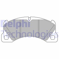 LP3629 DELPHI Комплект гальмівних колодок дисковий гальм