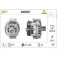 440361 VALEO Генератор