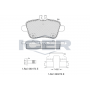 182039 ICER Комплект гальмівних колодок дисковий гальм