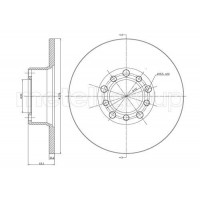 800-046 CIFAM Гальмівний диск