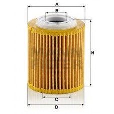 HU 7032 z MANN-FILTER Масляний фільтр