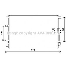 KA5229D AVA QUALITY COOLING Конденсатор кондиціонера