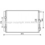 KA5229D AVA QUALITY COOLING Конденсатор кондиціонера