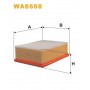 WA6668 WIX FILTERS Повітряний фільтр