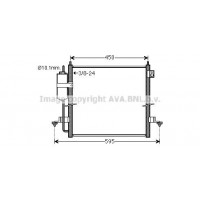 MT5239D AVA QUALITY COOLING Конденсатор кондиціонера