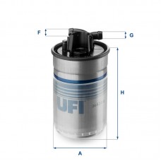 24.424.00 UFI Паливний фільтр