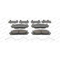 FDB1991 FERODO Комплект гальмівних колодок дисковий гальм