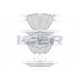 181940-203 ICER Комплект гальмівних колодок дисковий гальм