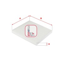 S 3248 C SOFIMA Фільтр повітря у внутрішньому просторі