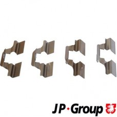 1163750410 JP GROUP Комплектуючі колодки дискового гальма