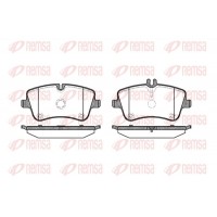 0768.00 REMSA Комплект гальмівних колодок дисковий гальм