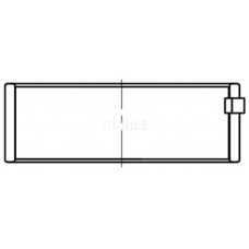 081 PL 21836 000 MAHLE Шатунний підшипник