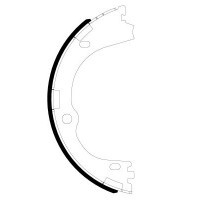 8DB 355 038-111 HELLA PAGID Комплект гальмівних колодок, стояночная тормозная система