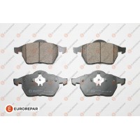 1617260680 EUROREPAR Комплект гальмівних колодок дисковий гальм