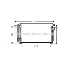 KA5081D AVA QUALITY COOLING Конденсатор кондиціонера