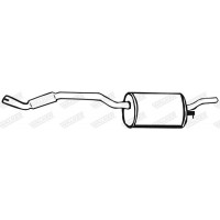 14017 WALKER Глушник вихлопних газів кінцевий