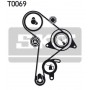 VKMA 01011 SKF Комплект ременя ГРМ
