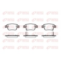 1047.02 REMSA Комплект гальмівних колодок дисковий гальм