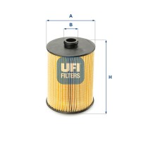 25.089.00 UFI Масляний фільтр