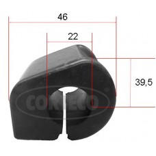 49371815 CORTECO Опора стабілізатора