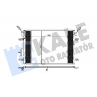 375700 KALE OTO RADYATÖR Конденсатор кондиціонера