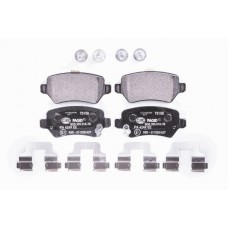 8DB 355 018-781 HELLA PAGID Комплект гальмівних колодок дисковий гальм