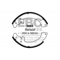 5064 EBC Brakes Комплект гальмівних колодок