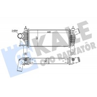 342355 KALE OTO RADYATÖR Интеркулер